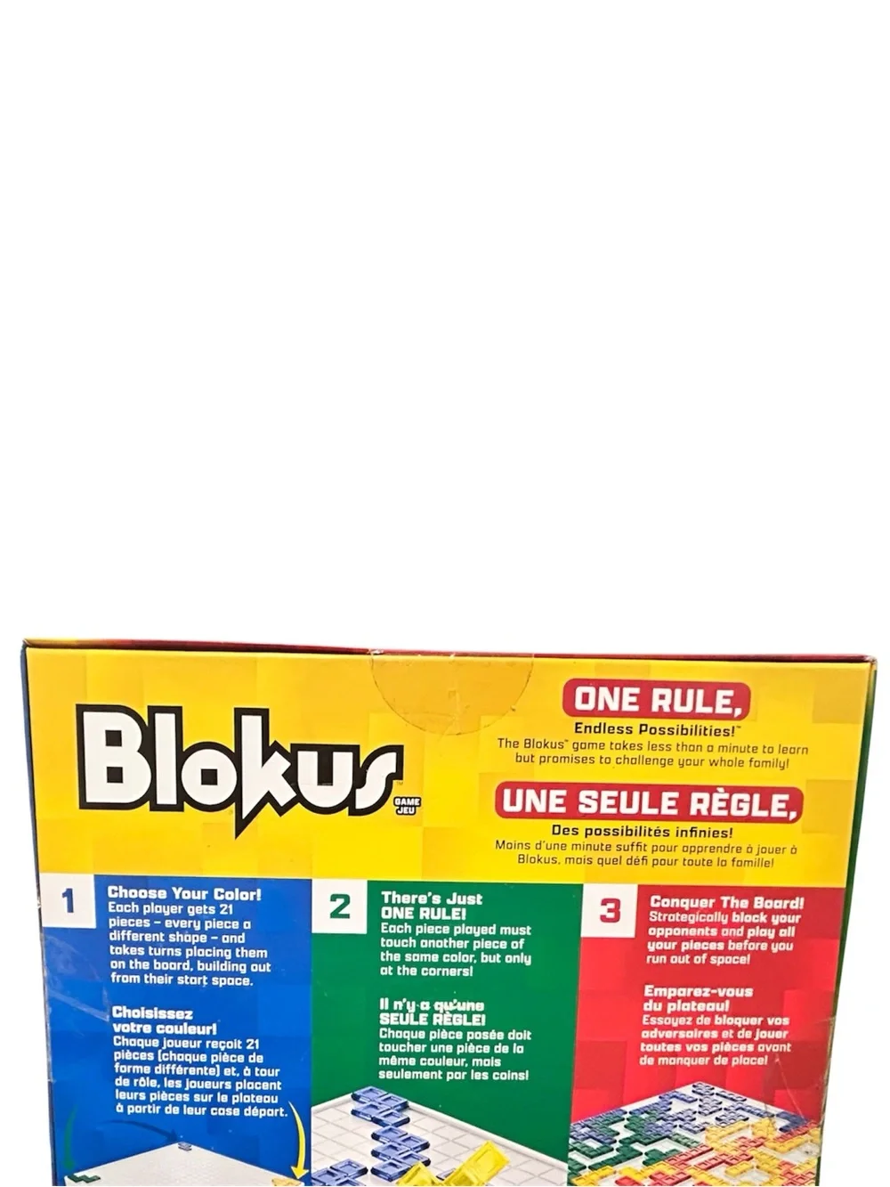NEW Sealed Blokus Strategy Board Game Mattel Family Game Ages 7+ 2-4 Player